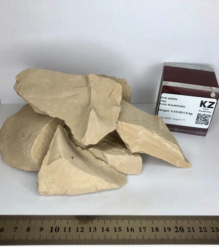 Edible ural clay kazakhstan - clay, of